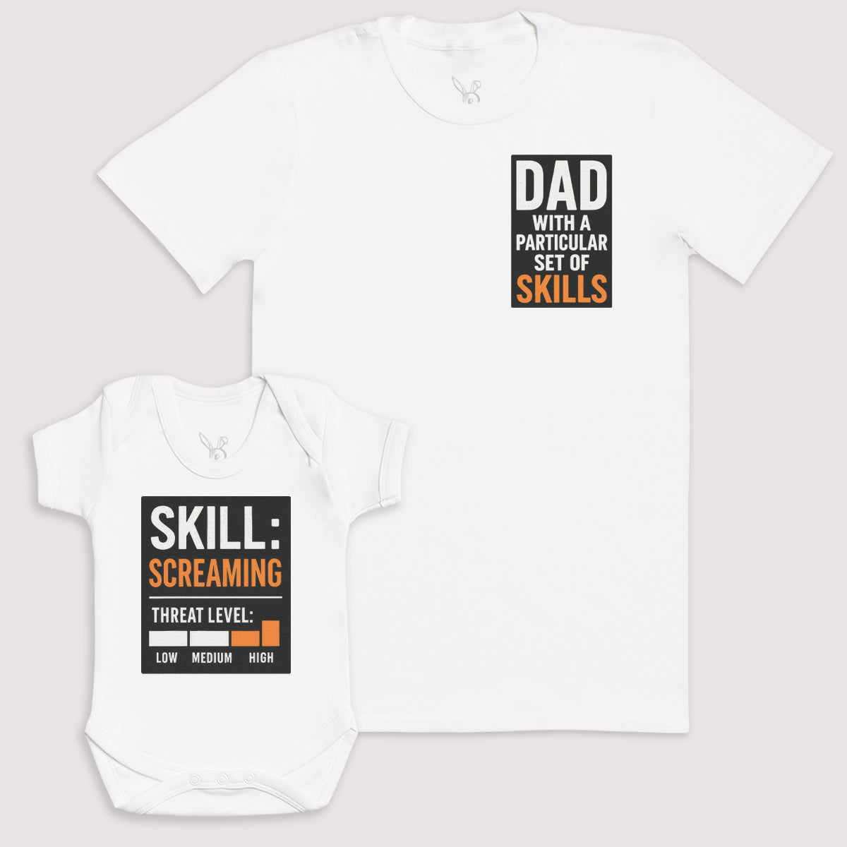 Skill Screaming - Baby Gift Set - Baby Bodysuit Gift Set