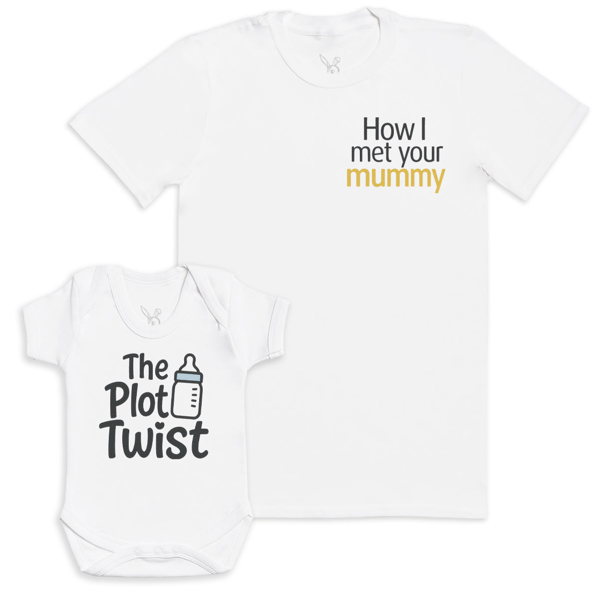 The Plot Twist - Baby Gift Set - Baby Bodysuit Gift Set