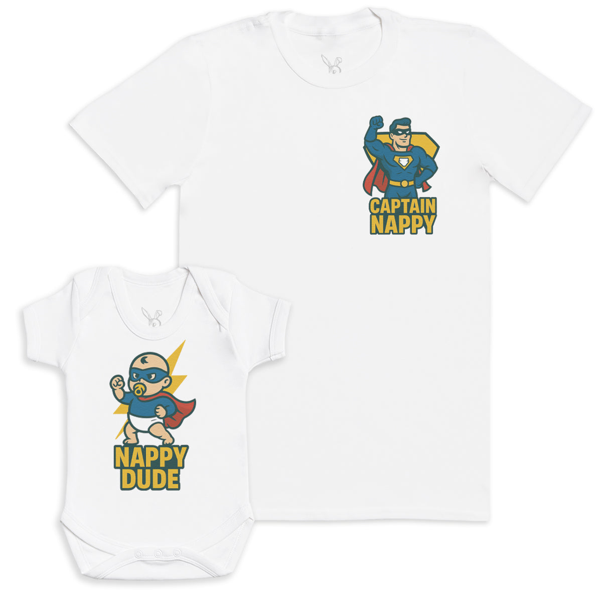 Nappy Dude - Baby Gift Set - Baby Bodysuit Gift Set