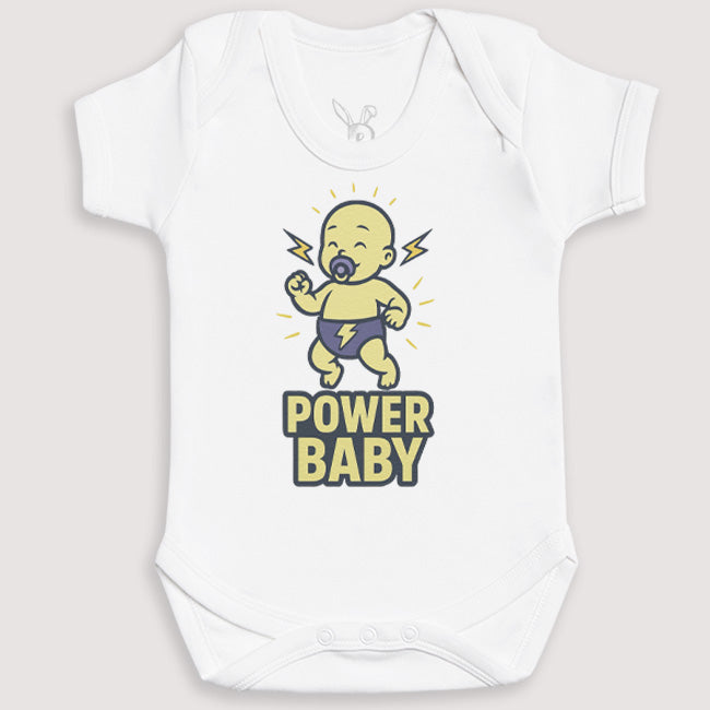 Power Baby - Baby Gift Set - Baby Bodysuit Gift Set