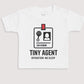 Tiny Agent - Baby Gift Set - Baby Bodysuit Gift Set