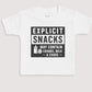 Explicit Snacks - Baby Gift Set - Baby Bodysuit Gift Set