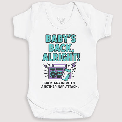 Baby's Back Alright - Baby Gift Set - Baby Bodysuit Gift Set