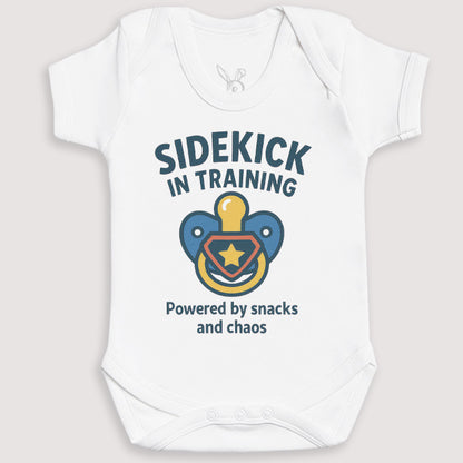 Sidekick In Training - Baby Gift Set - Baby Bodysuit Gift Set