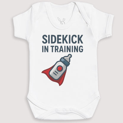 Sidekick In Training - Baby Gift Set - Baby Bodysuit Gift Set