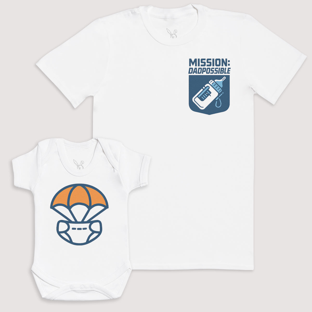 Mission Napossible - Baby Gift Set - Baby Bodysuit Gift Set