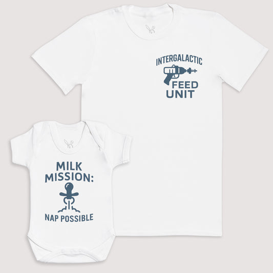 Milk Mission - Baby Gift Set - Baby Bodysuit Gift Set