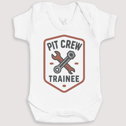 Pit Crew Trainee - Baby Gift Set - Baby Bodysuit Gift Set