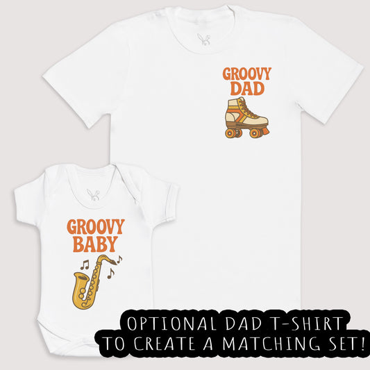 Groovy Baby - Baby Gift Set - Baby Bodysuit Gift Set