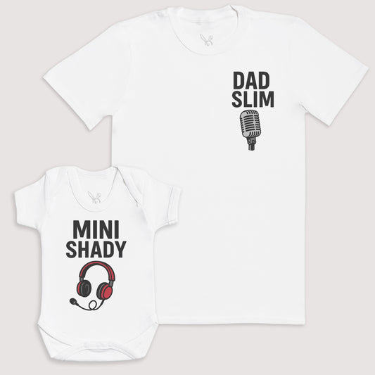 Mini Shady - Baby Gift Set - Baby Bodysuit Gift Set