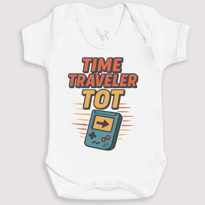 Time Traveler Tot - Baby Gift Set - Baby Bodysuit Gift Set