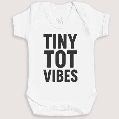 Tiny Tot Vibes - Baby Gift Set - Baby Bodysuit Gift Set