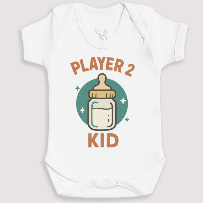 Player 2 Kid - Baby Gift Set - Baby Bodysuit Gift Set