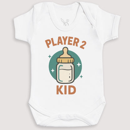 Player 2 Kid - Baby Gift Set - Baby Bodysuit Gift Set