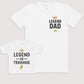 Legend In Training - Baby Gift Set - Baby Bodysuit Gift Set