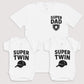 Super Twins - Baby Gift Set - Baby Bodysuit Gift Set