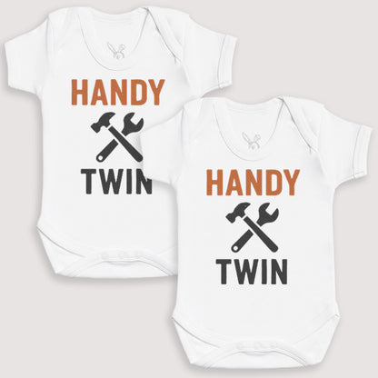 Handy Twins - Baby Gift Set - Baby Bodysuit Gift Set