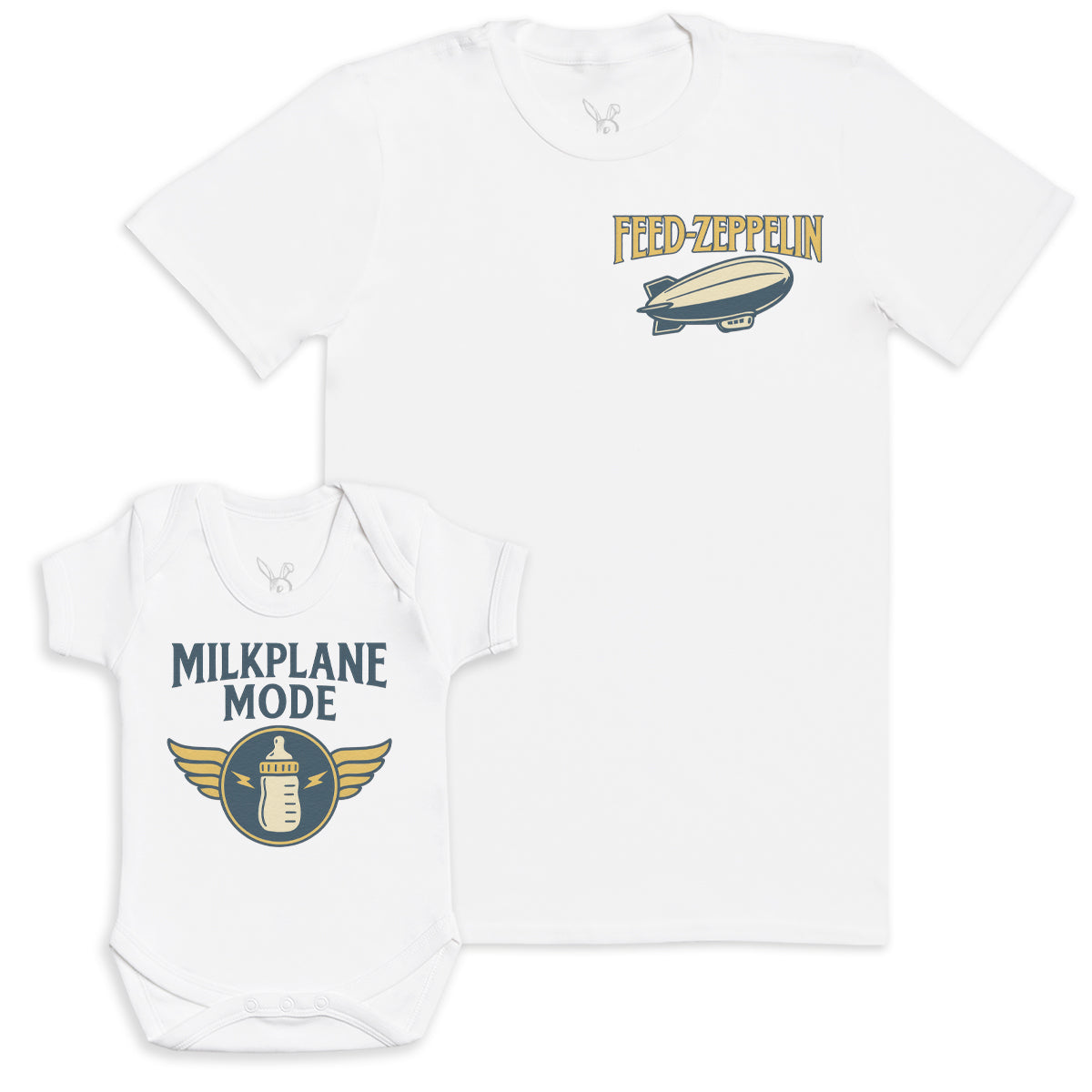 Milkplane Mode - Baby Gift Set - Baby Bodysuit Gift Set