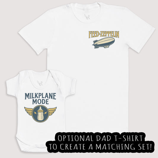 Milkplane Mode - Baby Gift Set - Baby Bodysuit Gift Set