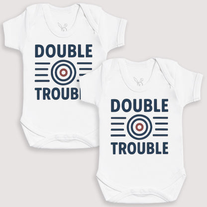 Double Trouble - Baby Gift Set - Baby Bodysuit Gift Set