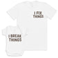 I Break Things - Baby Gift Set - Baby Bodysuit Gift Set