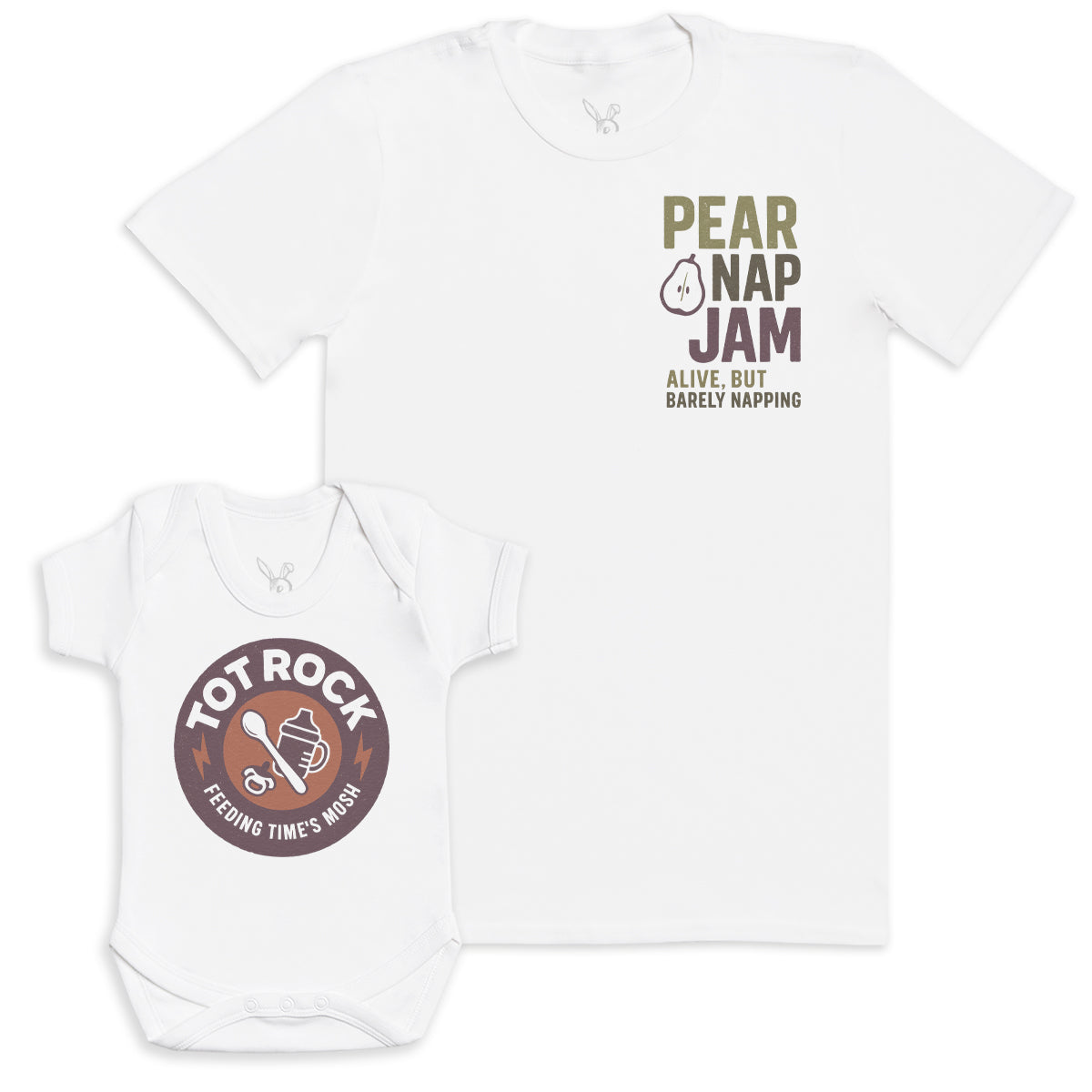 Tot Rock - Baby Gift Set - Baby Bodysuit Gift Set