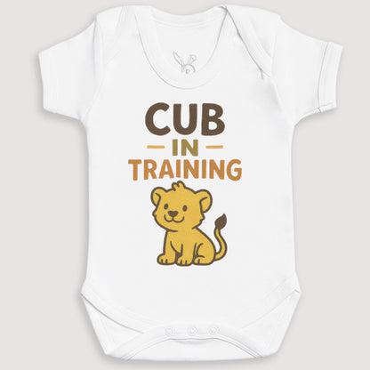 Cub In Training - Baby Gift Set - Baby Bodysuit Gift Set
