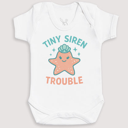 Tiny Siren Trouble - Baby Gift Set - Baby Bodysuit Gift Set