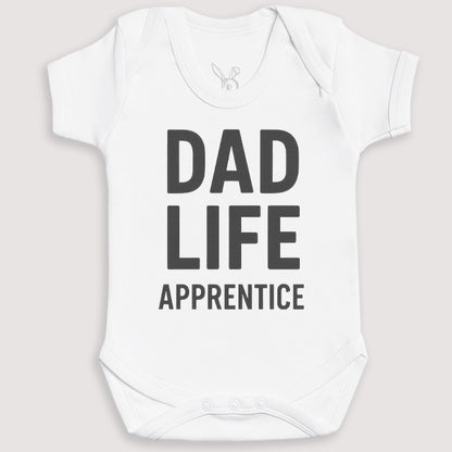 Dad Life Apprentice - Baby Gift Set - Baby Bodysuit Gift Set