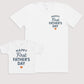 Happy First Father's Day - Baby Gift Set - Baby Bodysuit Gift Set
