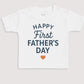 Happy First Father's Day - Baby Gift Set - Baby Bodysuit Gift Set