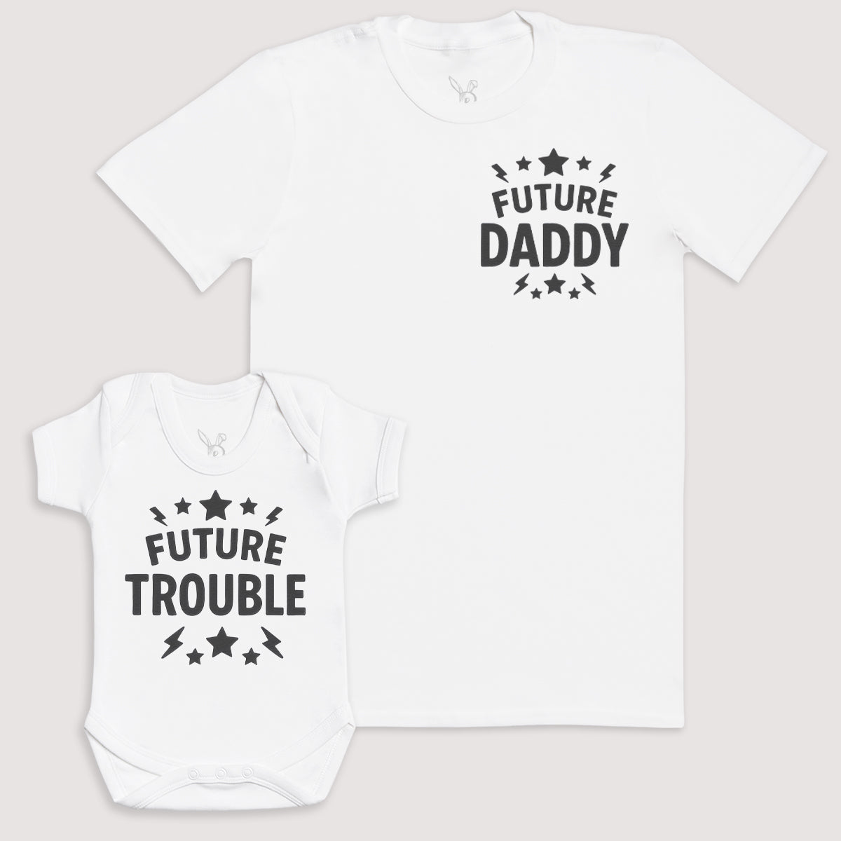 Future Trouble - Baby Gift Set - Baby Bodysuit Gift Set