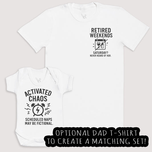 Activated Choas - Baby Gift Set - Baby Bodysuit Gift Set