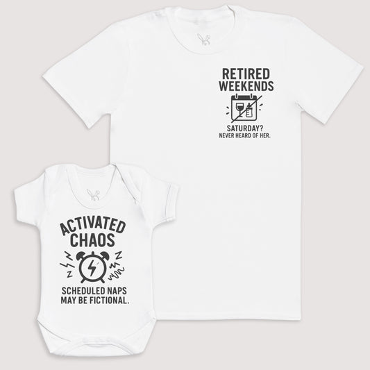 Activated Choas - Baby Gift Set - Baby Bodysuit Gift Set