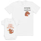 Tiny Fire Breather - Baby Gift Set - Baby Bodysuit Gift Set
