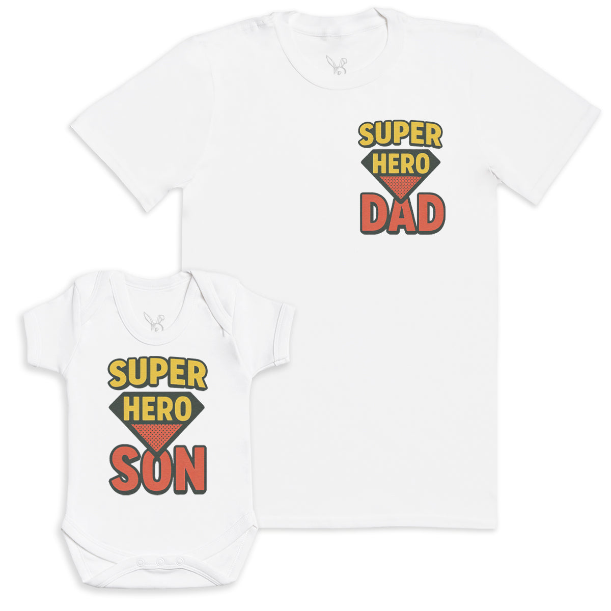 Super Hero Son - Baby Gift Set - Baby Bodysuit Gift Set