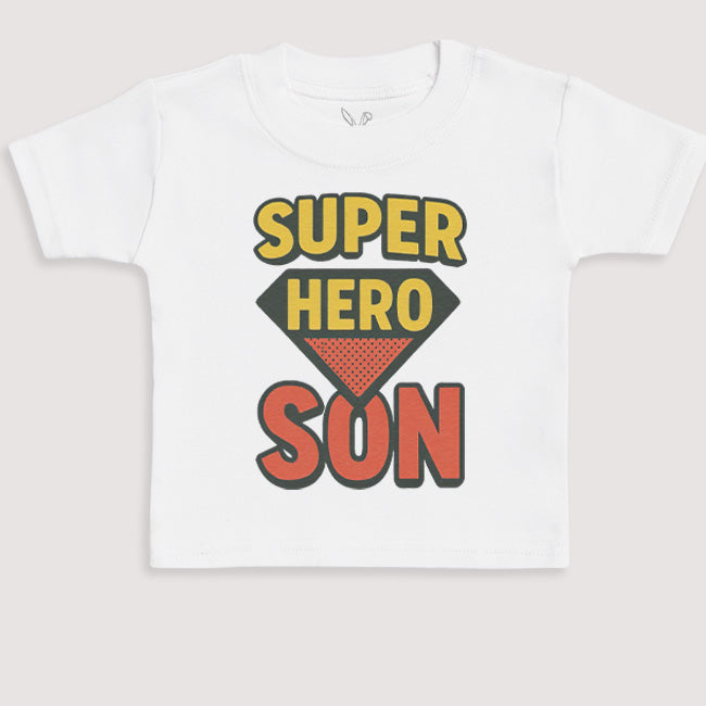 Super Hero Son - Baby Gift Set - Baby Bodysuit Gift Set