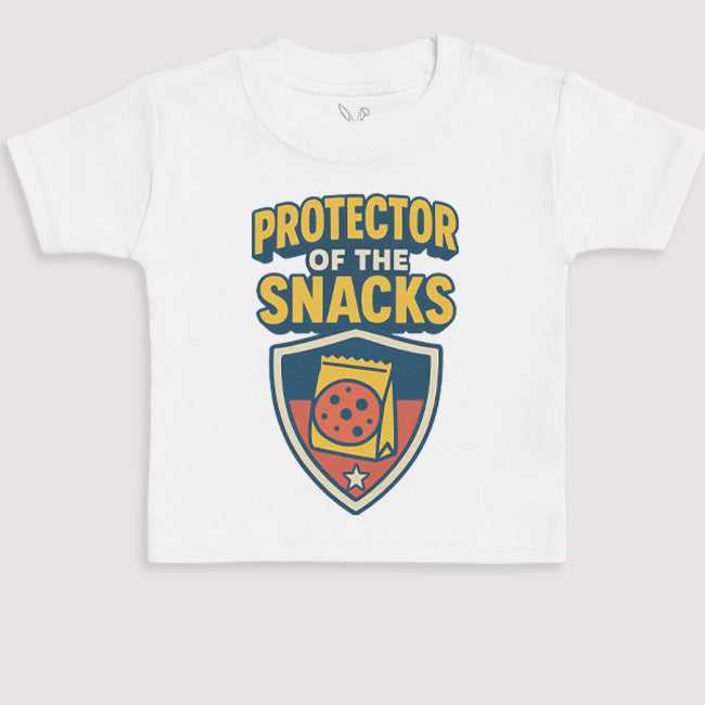 Protector Of The Snacks - Baby Gift Set - Baby Bodysuit Gift Set