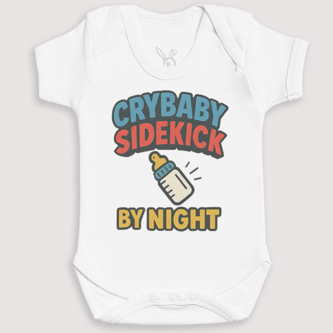 Crybaby Sidekick By Night - Baby Gift Set - Baby Bodysuit Gift Set