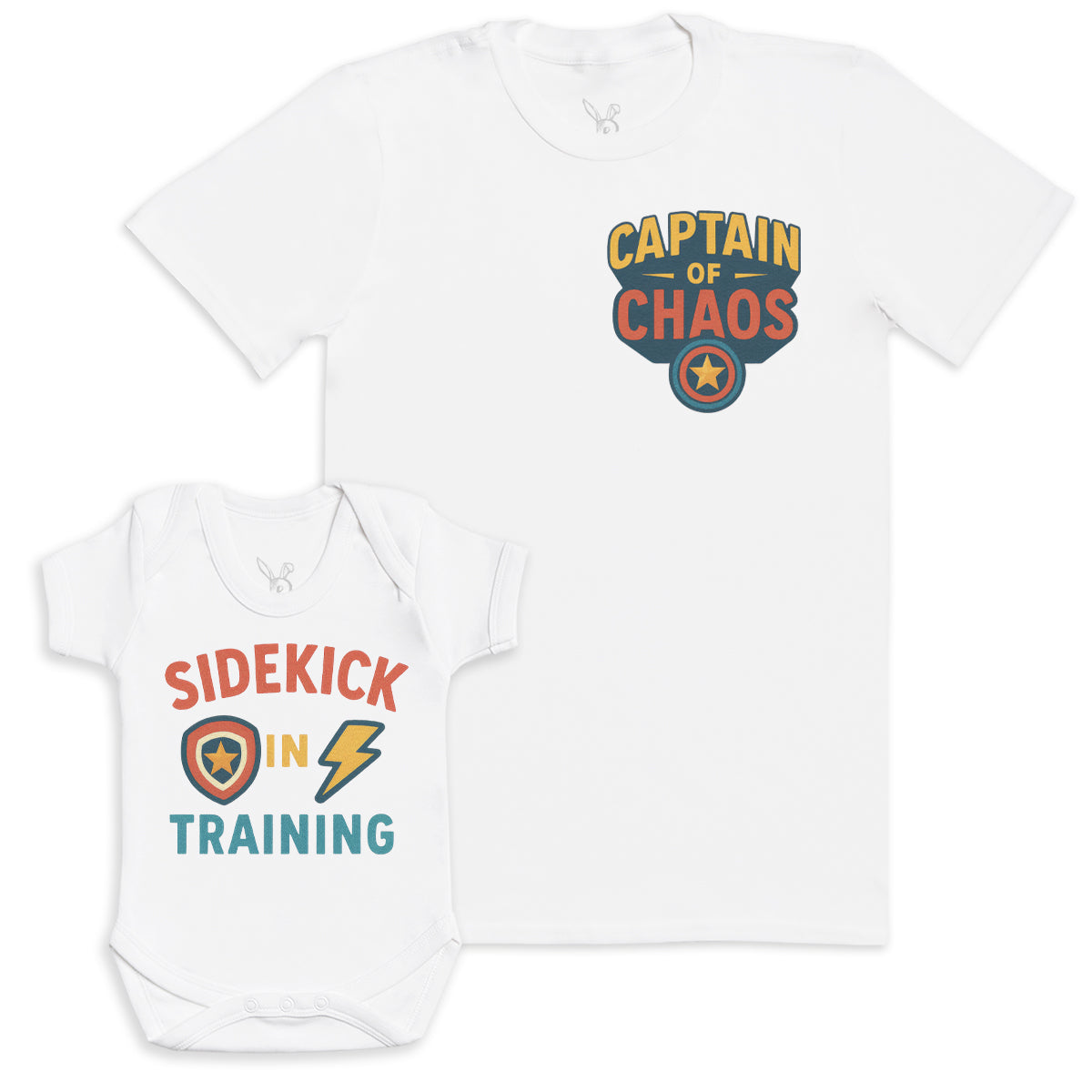 Sidekick In Training - Baby Gift Set - Baby Bodysuit Gift Set