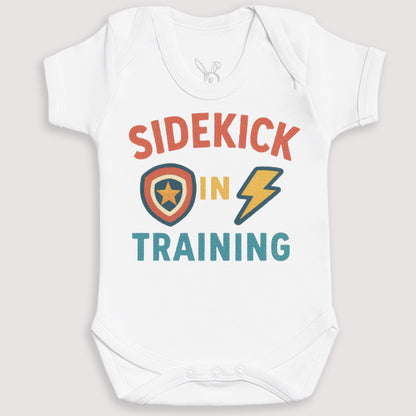 Sidekick In Training - Baby Gift Set - Baby Bodysuit Gift Set