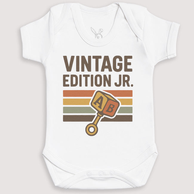 Vintage Edition JR - Baby Gift Set - Baby Bodysuit Gift Set