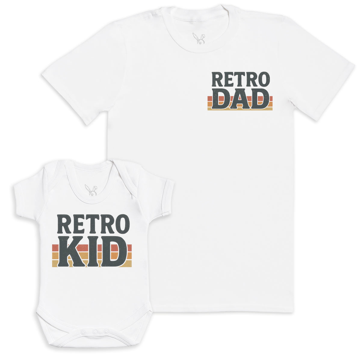 Retro Kid - Baby Gift Set - Baby Bodysuit Gift Set