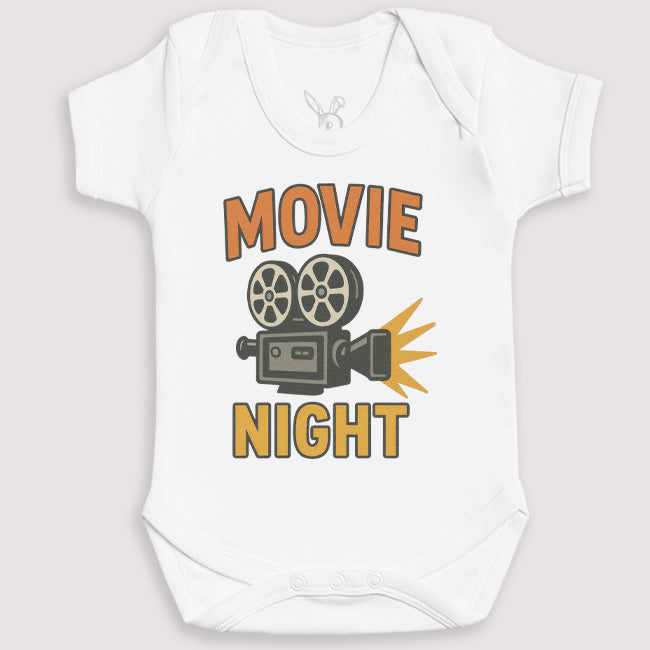 Movie Night - Baby Gift Set - Baby Bodysuit Gift Set