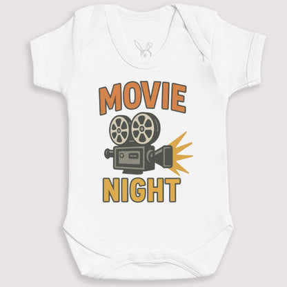 Movie Night - Baby Gift Set - Baby Bodysuit Gift Set