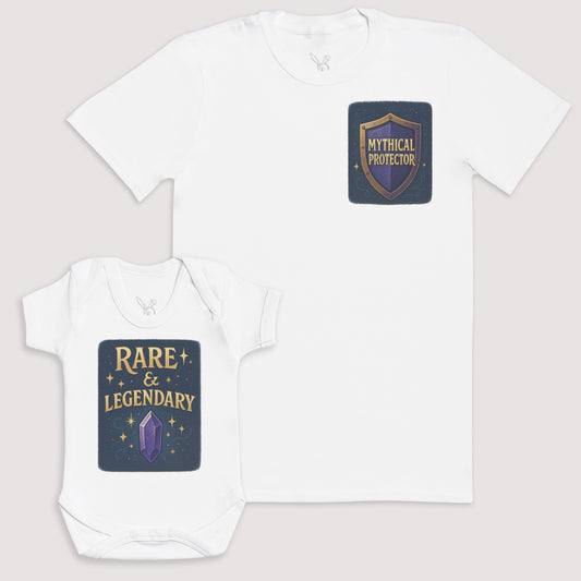 Rare And Legendary - Baby Gift Set - Baby Bodysuit Gift Set