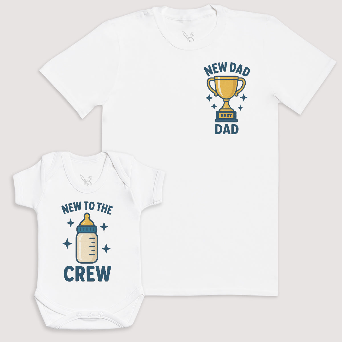 New To The Crew - Baby Gift Set - Baby Bodysuit Gift Set