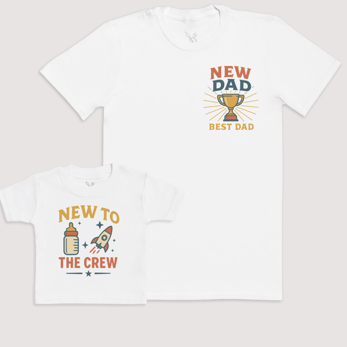 New To The Crew - Baby Gift Set - Baby Bodysuit Gift Set