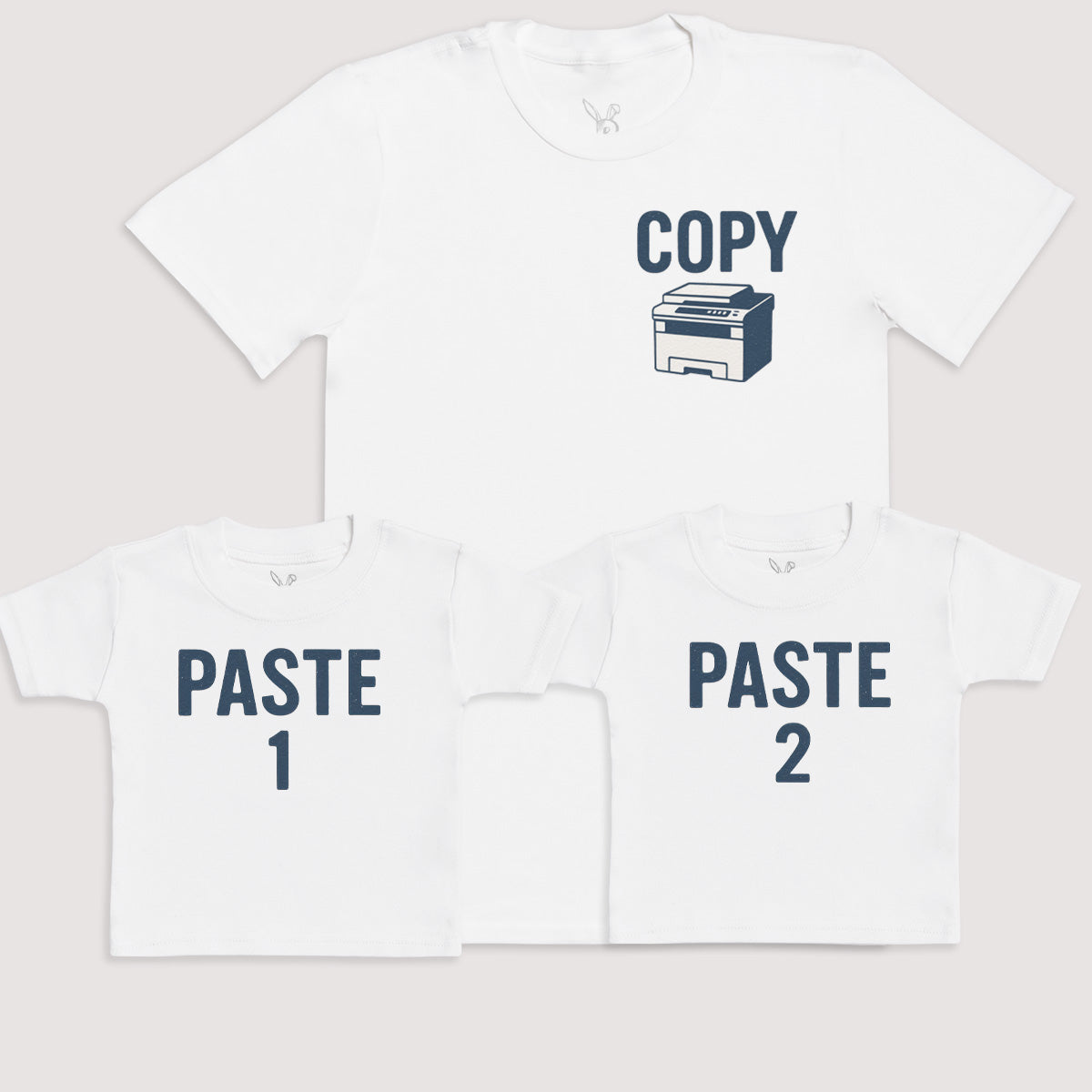 Paste 1 And Paste 2 - Baby Gift Set - Baby Bodysuit Gift Set