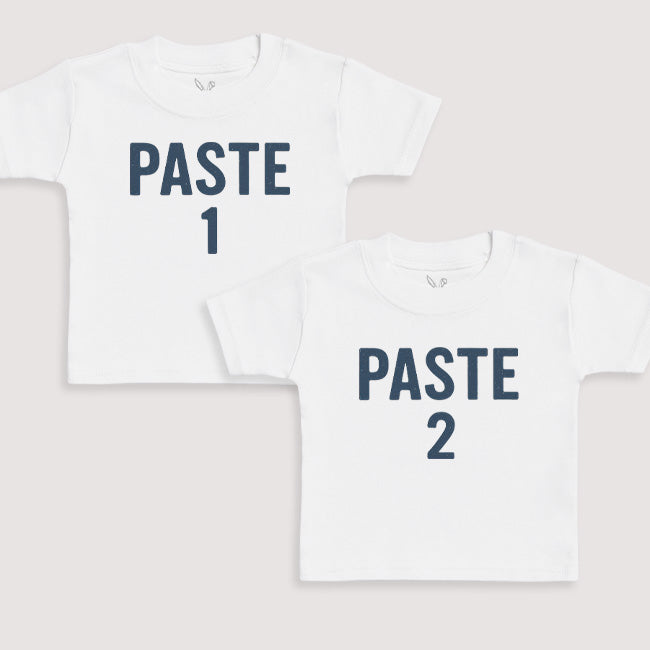 Paste 1 And Paste 2 - Baby Gift Set - Baby Bodysuit Gift Set